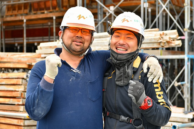 求人募集　楽しい仲間　広島県　型枠工事　n'tec.株式会社